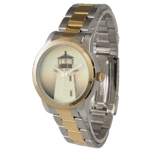 Reloj De Pulsera Ruta del faro del faro de Peggy en el faro de la e