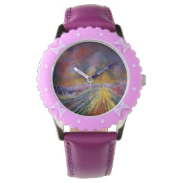 Reloj De Pulsera Ruta púrpura