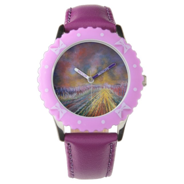 Reloj De Pulsera Ruta púrpura (Anverso)