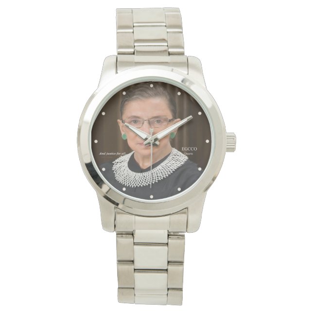 Reloj De Pulsera Ruth Bader Ginsburg (Anverso)