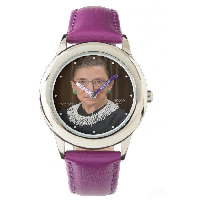 Reloj De Pulsera Ruth Bader Ginsburg (Anverso)