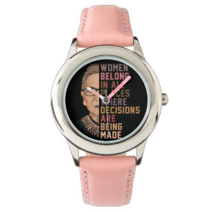 Reloj De Pulsera Ruth Bader Ginsburg RBG