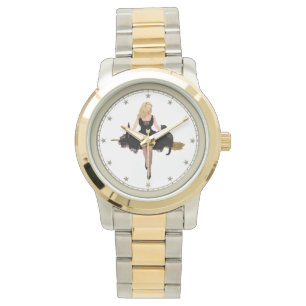 Reloj De Pulsera Sabrina la bruja adolescente en su escoba