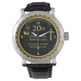 Reloj De Pulsera Sacerdote 20° Aniversario DE LA Ordenación PERSONA