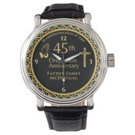 Reloj De Pulsera Sacerdote del 45° Aniversario de la Ordenación PER