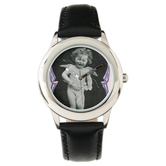 Reloj De Pulsera Sad Cherub Angel Print (Anverso)