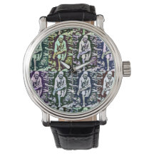 Sai Baba de Shirdi Pop Art Watch