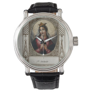 Reloj De Pulsera Saint Adelaide. Litografía de color.