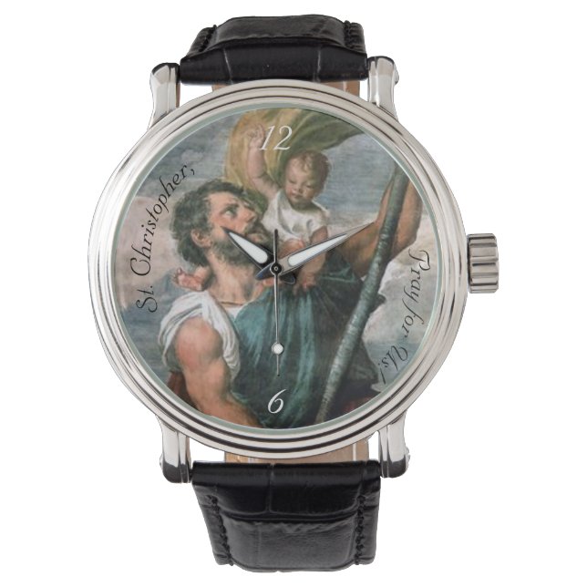Reloj De Pulsera Saint Christopher (Anverso)