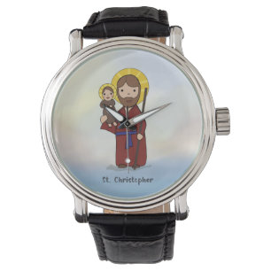 Reloj De Pulsera Saint Christopher Feast Day