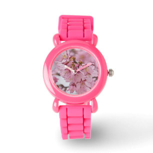 Reloj De Pulsera Sakura cerezo florece rosa pálido