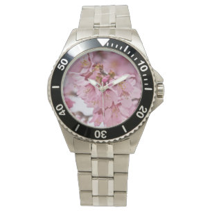 Reloj De Pulsera Sakura cerezo florece rosa pálido