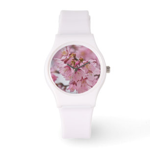 Reloj De Pulsera Sakura cerezo florece rosa pálido