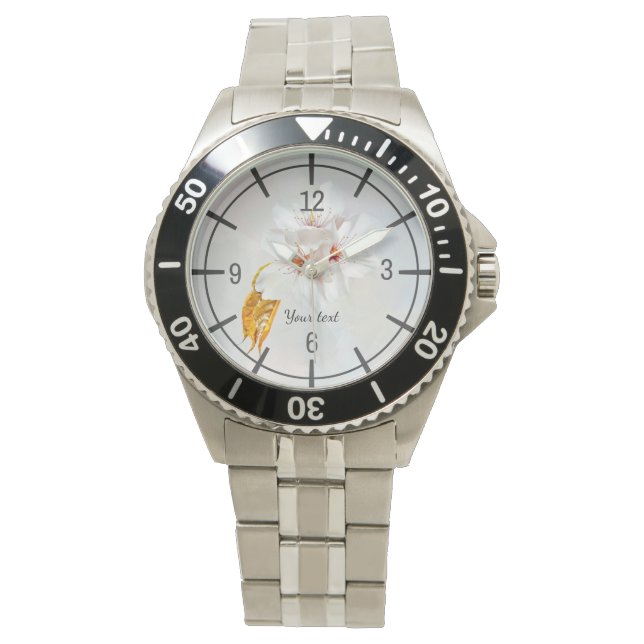 Reloj De Pulsera Sakura - Flor japonesa de cerezo (Anverso)