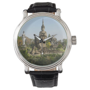 Reloj De Pulsera Sala Keo Kou, Nong Khai, Tailandia