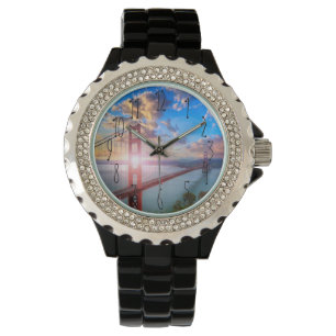 Reloj De Pulsera Salida del sol del Golden Gate