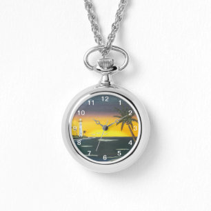Reloj De Pulsera Salida del sol tropical
