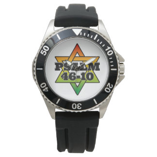 Reloj De Pulsera Salmo 46-10 - Vigilancia del protector de la coron