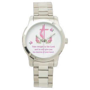 Reloj De Pulsera Salmos 37:4 deleitarse en el Señor
