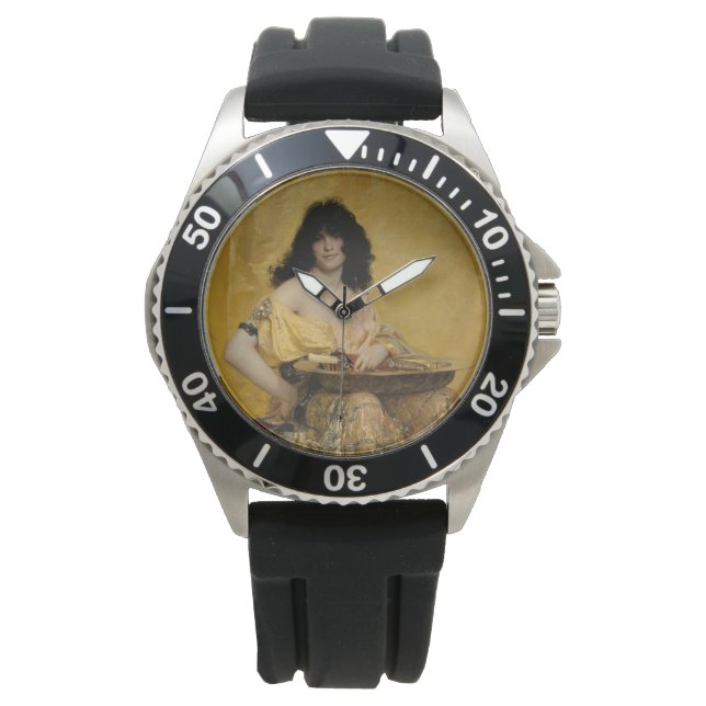 Reloj De Pulsera Salomé (retrato femenino) (de Henri Regnault) (Anverso)