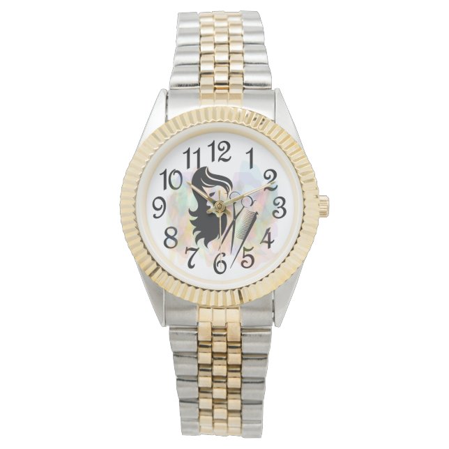 Reloj De Pulsera Salón de belleza grande (Anverso)