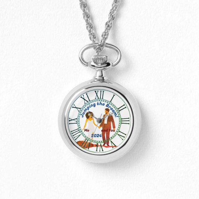 Reloj De Pulsera Saltando del baño (Anverso)