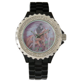 Reloj De Pulsera Salto a caballo de amapola
