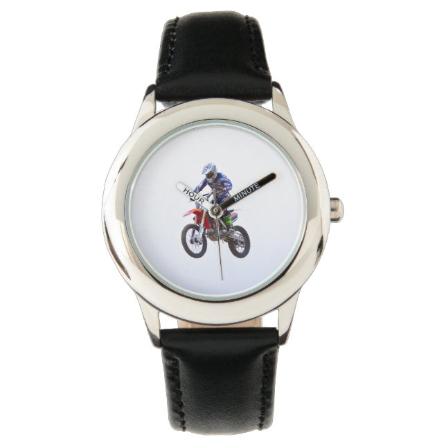 Reloj De Pulsera Salto de Motocross (Anverso)