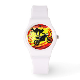 Reloj De Pulsera Salto de Motocross explosivo