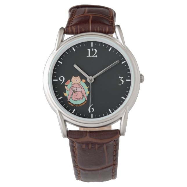Reloj De Pulsera Saludo (Anverso)