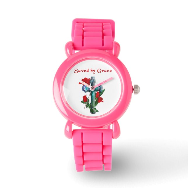 Reloj De Pulsera Salvado por Grace (Anverso)