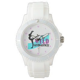 Reloj De Pulsera Salvaje sobre la gimnasia