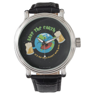 Reloj De Pulsera Salvar la Tierra