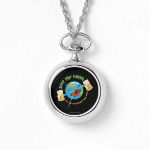 Reloj De Pulsera Salvar la Tierra