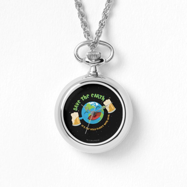Reloj De Pulsera Salvar la Tierra (Anverso)