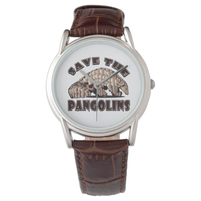 Reloj De Pulsera Salven Los Pangolinos (Anverso)