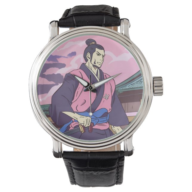 Reloj De Pulsera samurai (Anverso)