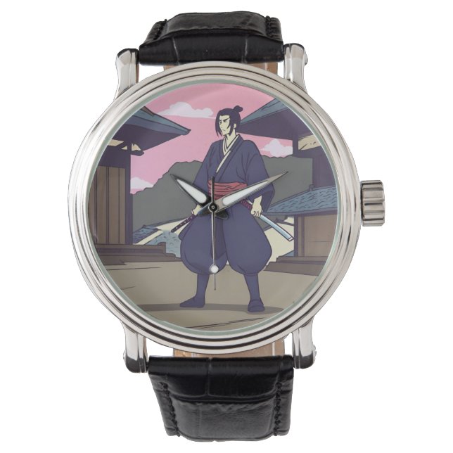 Reloj De Pulsera samurai (Anverso)