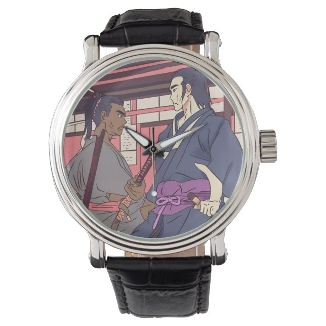 Reloj De Pulsera samurai (Anverso)