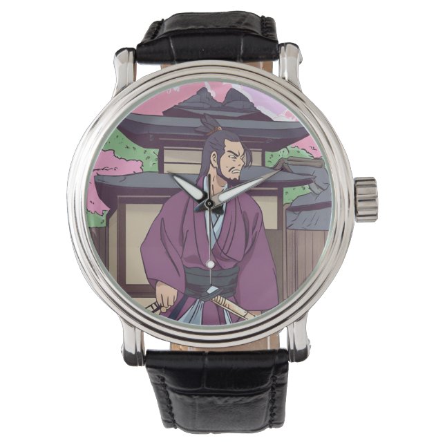 Reloj De Pulsera samurai (Anverso)