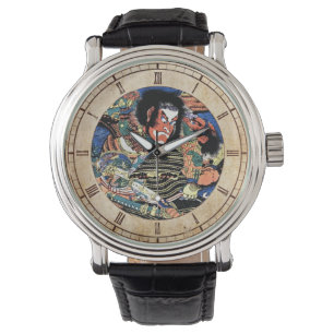 Reloj De Pulsera Samurai legendario japonés oriental fresco del
