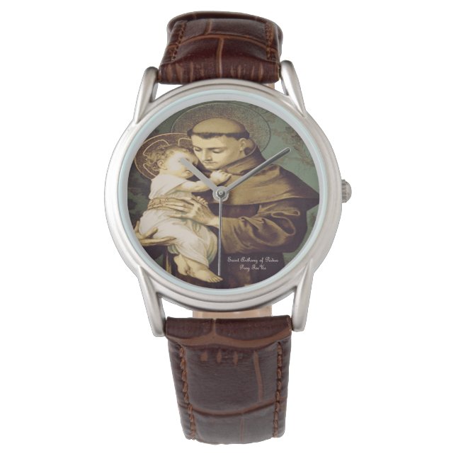 Reloj De Pulsera San Antonio de Padua (Anverso)