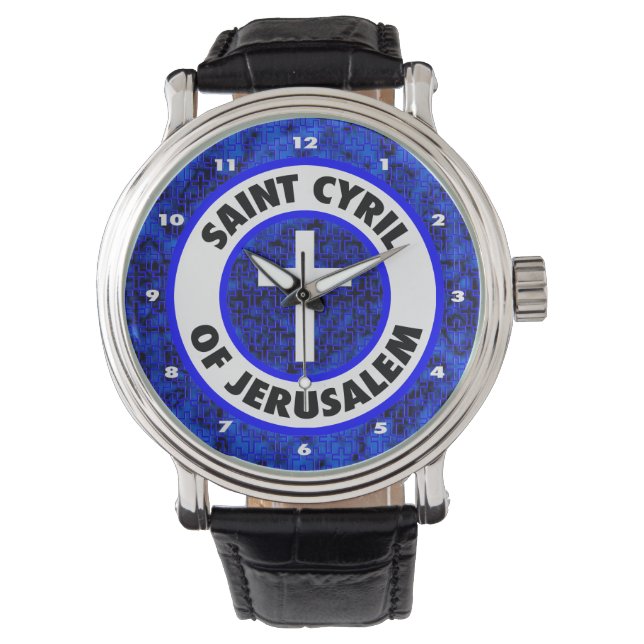 Reloj De Pulsera San Cirilo de Jerusalén (Anverso)
