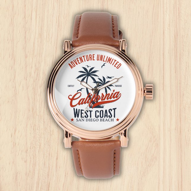 Reloj De Pulsera San Diego California Beach Adventure Unlimited (Subido por el creador)