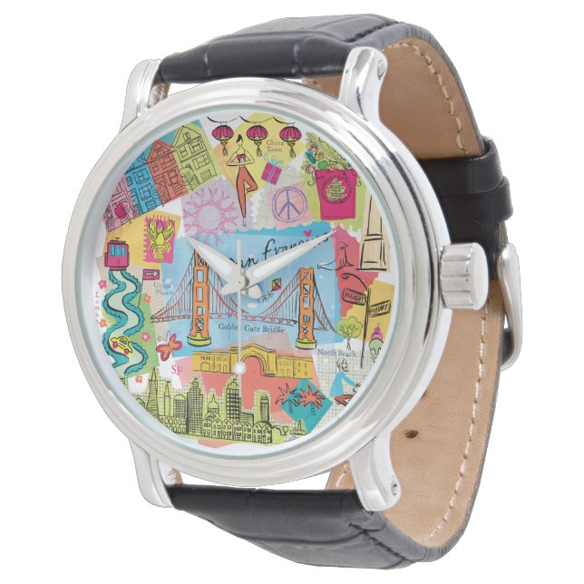 Reloj De Pulsera San Francisco, California (Angular)