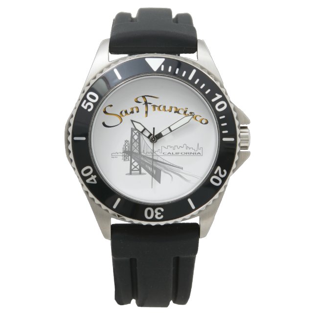 Reloj De Pulsera San Francisco, California (Anverso)