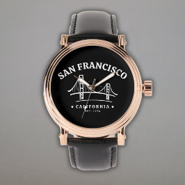 Reloj De Pulsera San Francisco California Golden Gate Landscape