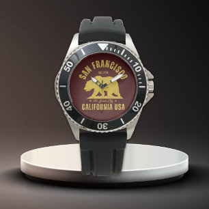 Reloj De Pulsera San Francisco Retro California Travel