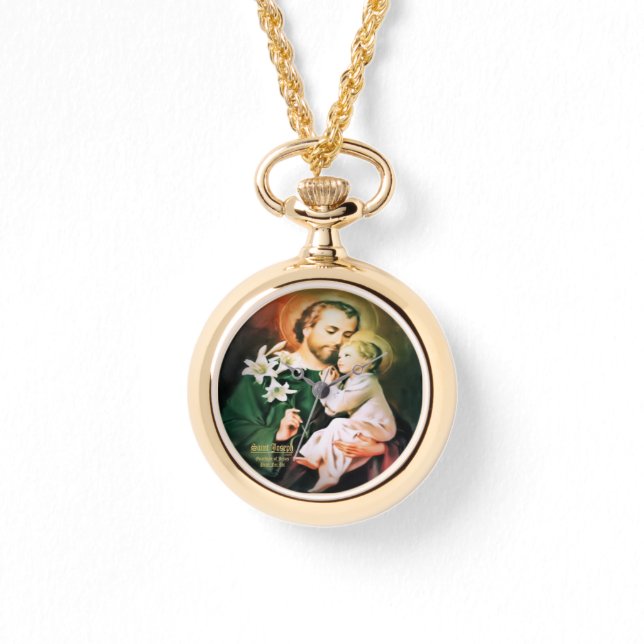 Reloj De Pulsera San José, Guardián de Jesús (Anverso)