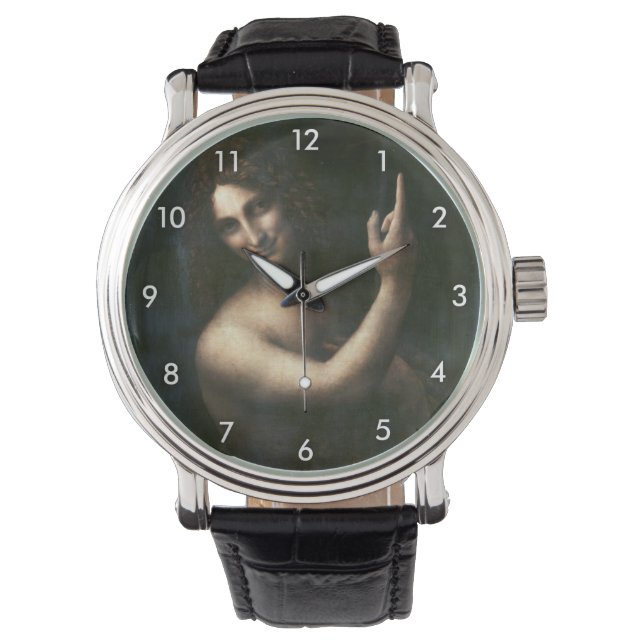 Reloj De Pulsera San Juan el Bautista, Leonardo da Vinci (Anverso)